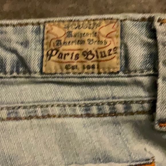 Authentic Paris Blues Denim Shorts - Picture 3 of 3
